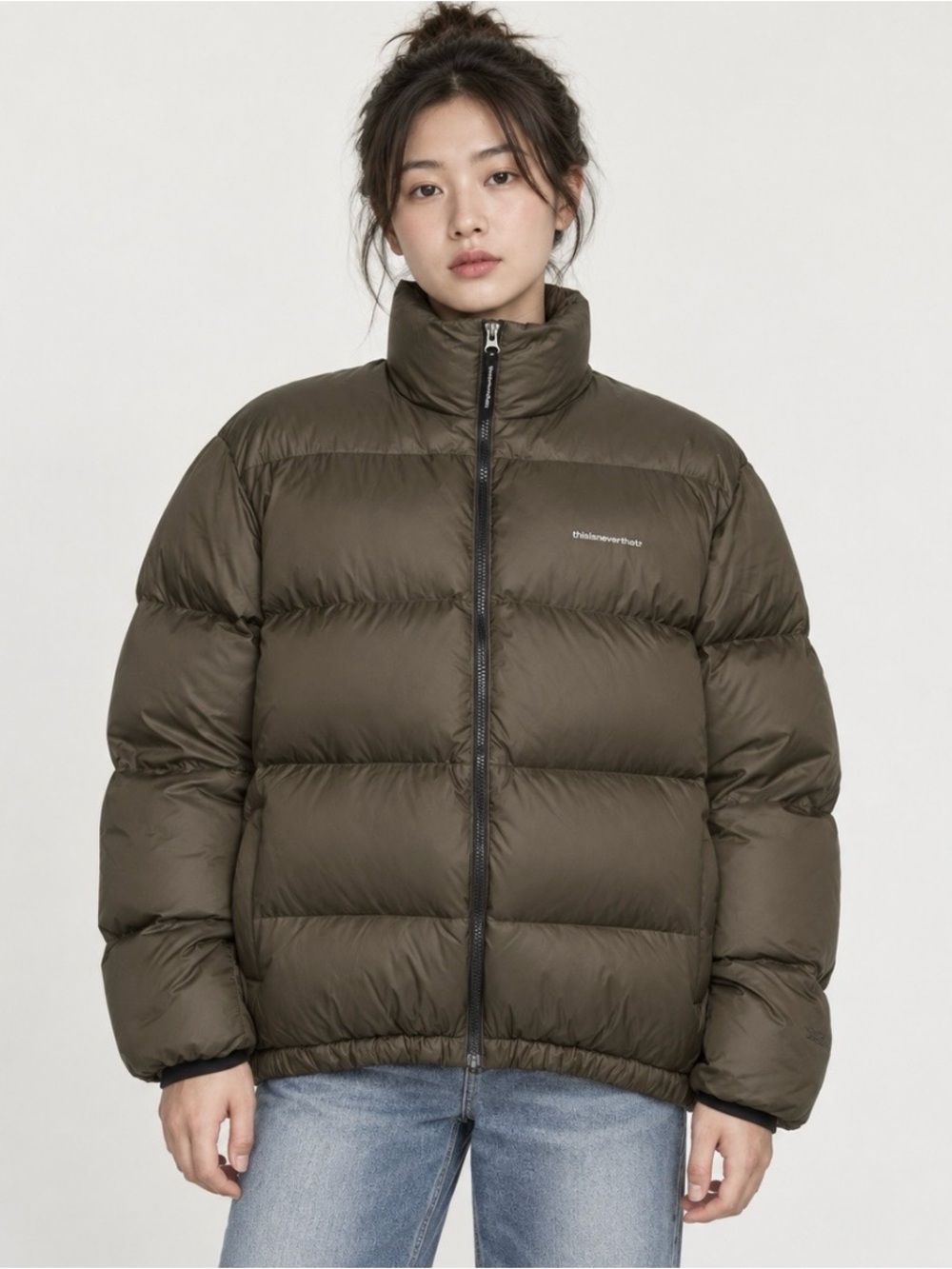 This Is Never That | Brown Puffer